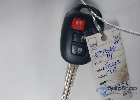 2014 Scion Tc from USA, damaged, VIN JTKJF5C76E3074823